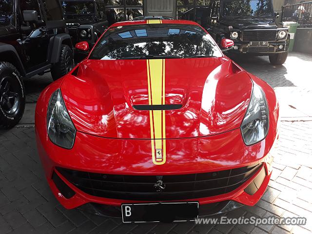 Ferrari F12 spotted in Jakarta, Indonesia
