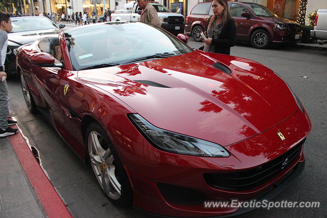 Ferrari Portofino spotted in Beverly Hills, California