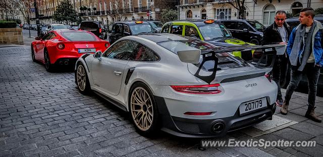 Porsche 911 GT2 spotted in London, United Kingdom