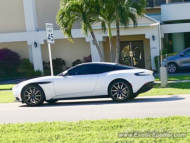 Aston Martin DB11 spotted in Boca Raton, Florida