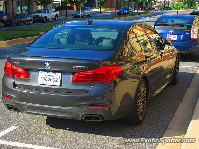 BMW M5 spotted in Maple lawn, Maryland