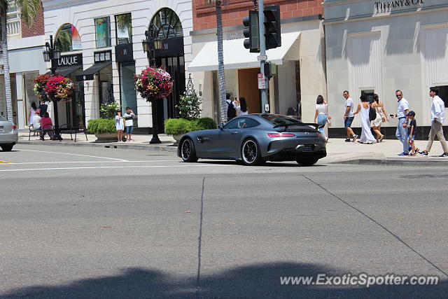 Mercedes AMG GT spotted in Beverly Hills, California