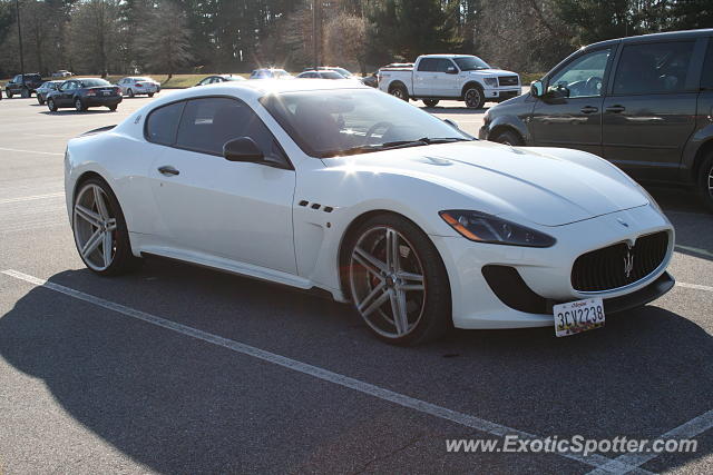 Maserati GranTurismo spotted in Laurel, Maryland