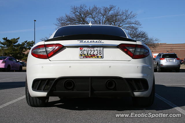 Maserati GranTurismo spotted in Laurel, Maryland