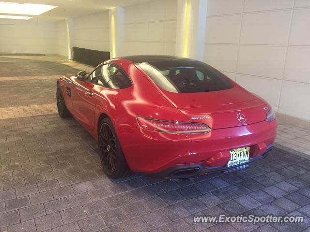 Mercedes AMG GT spotted in Atlanic City, United States
