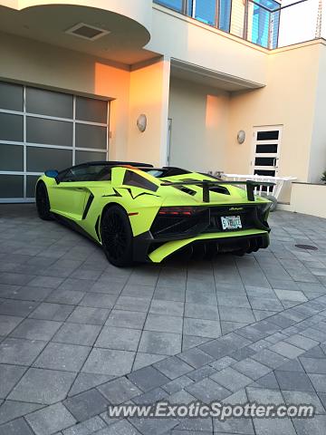 Lamborghini Aventador spotted in Atlanic City, New Jersey