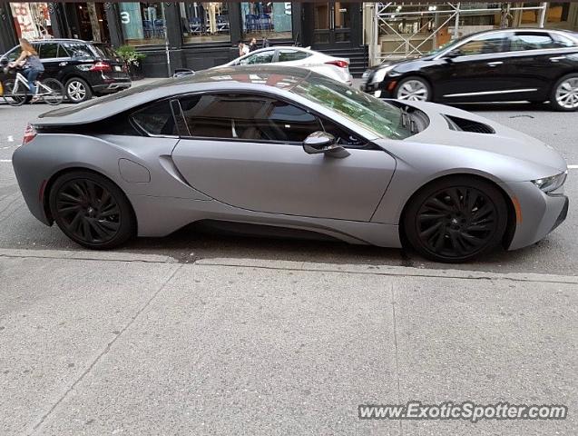 BMW I8 spotted in New York city, New York