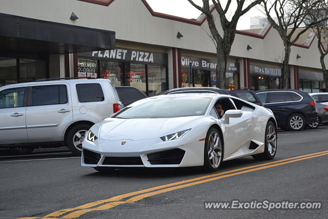 Lamborghini Huracan spotted in Greenwich, Connecticut