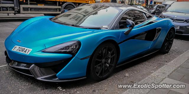 Mclaren 570S spotted in London, United Kingdom