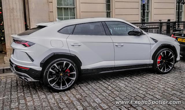 Lamborghini Urus spotted in London, United Kingdom