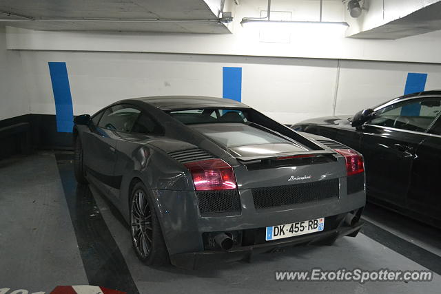 Lamborghini Gallardo spotted in Paris, France