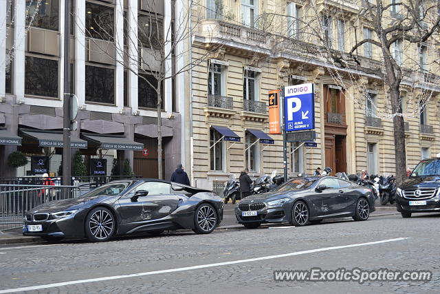 BMW I8 spotted in Paris, France