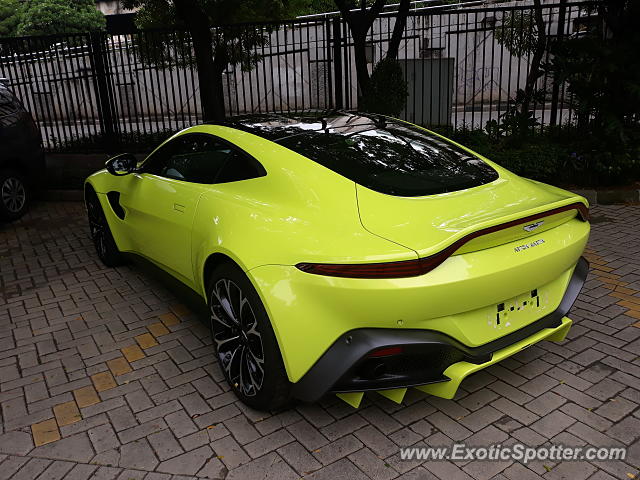 Aston Martin Vantage spotted in Jakarta, Indonesia