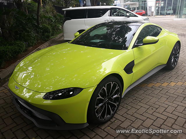 Aston Martin Vantage spotted in Jakarta, Indonesia