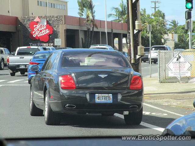 Bentley Continental spotted in Honolulu, Hawaii