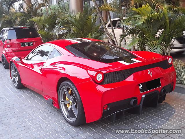 Ferrari 458 Italia spotted in Jakarta, Indonesia