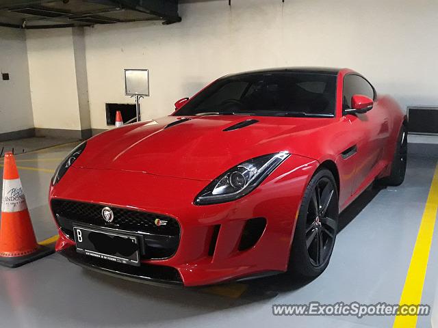 Jaguar F-Type spotted in Jakarta, Indonesia