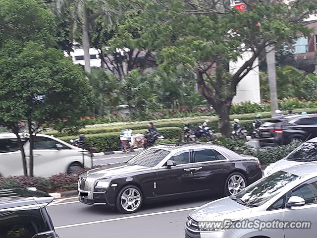 Rolls-Royce Ghost spotted in Jakarta, Indonesia