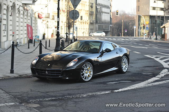 Ferrari 599GTB spotted in Warsaw, Poland