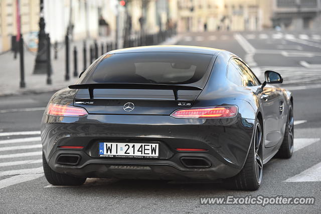 Mercedes AMG GT spotted in Warsaw, Poland