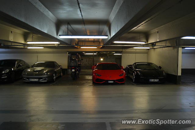 Lamborghini Huracan spotted in Paris, France