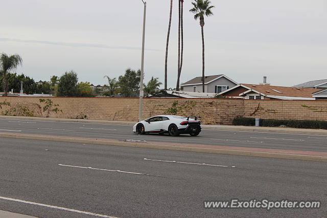 Lamborghini Huracan spotted in Newport Beach, California