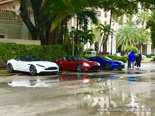 Aston Martin DBS spotted in Palm Beach, Florida