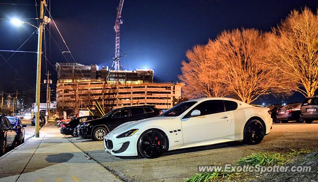 Maserati GranTurismo spotted in Raleigh, North Carolina