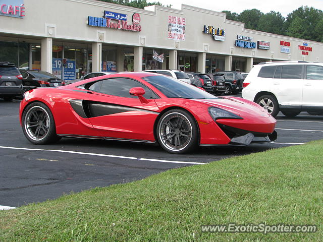 Mclaren 570S spotted in Lawrenceville, Georgia