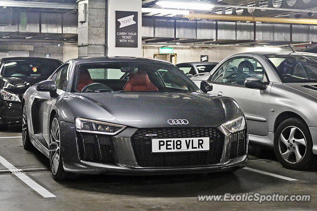 Audi R8 spotted in Manchester, United Kingdom