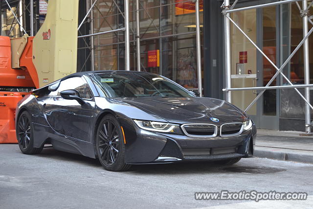 BMW I8 spotted in Manhattan, New York