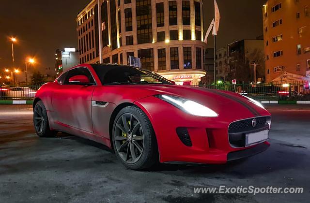 Jaguar F-Type spotted in Tehran, Iran