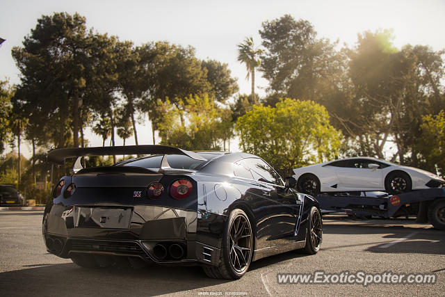 Nissan GT-R spotted in Tel aviv, Israel