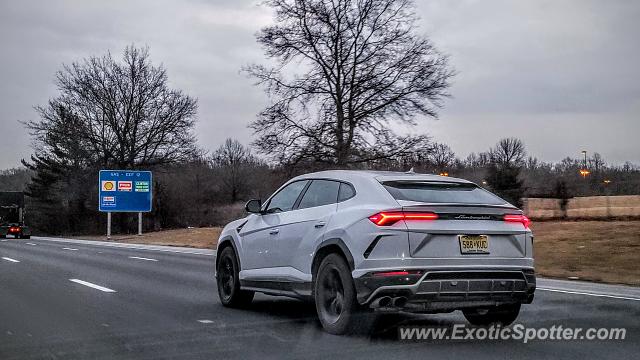 Lamborghini Urus spotted in Hampton, New Jersey