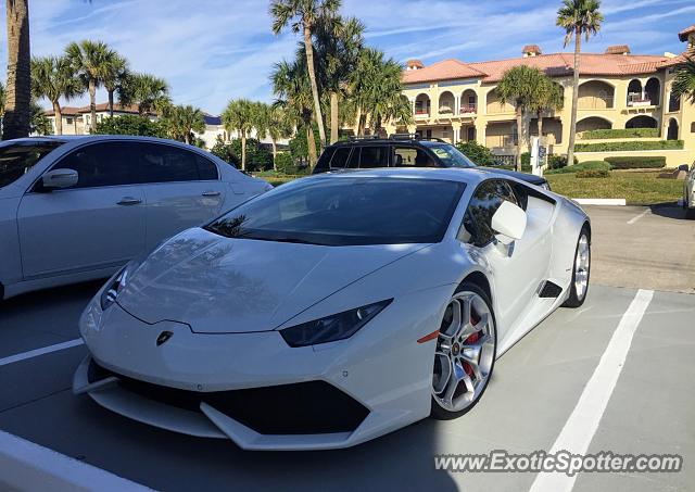 Lamborghini Huracan spotted in Ponte Vedra, Florida