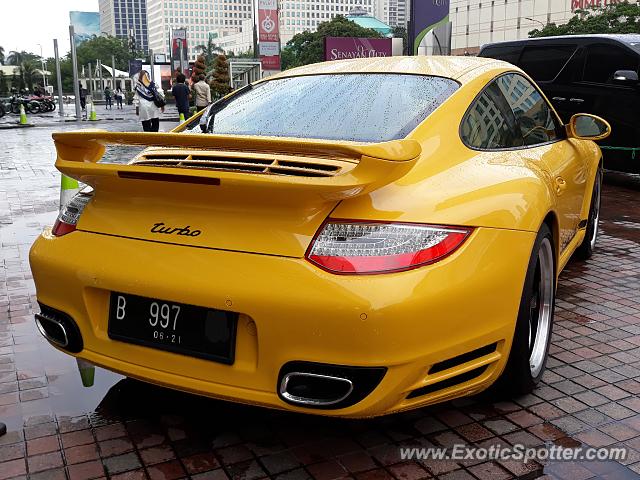 Porsche 911 Turbo spotted in Jakarta, Indonesia