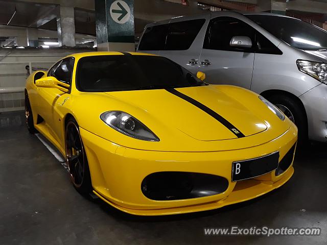 Ferrari F430 spotted in Jakarta, Indonesia