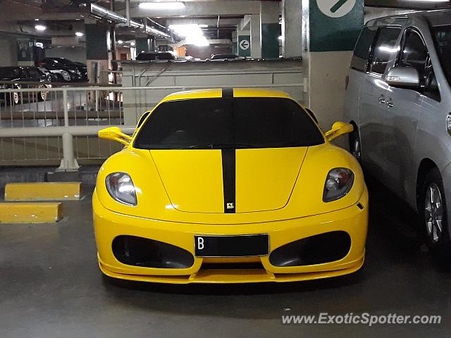 Ferrari F430 spotted in Jakarta, Indonesia