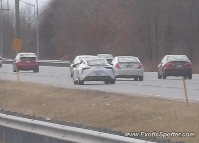 Lexus LC 500 spotted in Columbia, Maryland