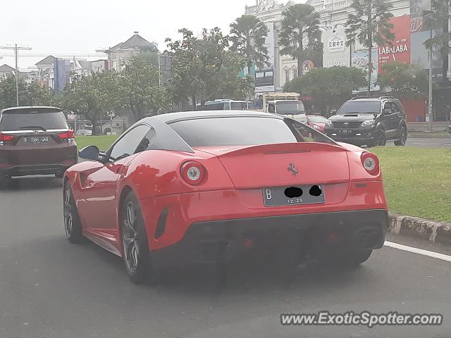 Ferrari 599GTO spotted in Serpong, Indonesia