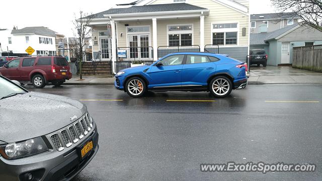 Lamborghini Urus spotted in Long Beach, New York