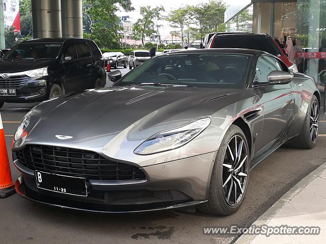 Aston Martin DB11 spotted in Jakarta, Indonesia