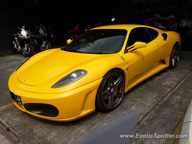 Ferrari F430 spotted in Jakarta, Indonesia