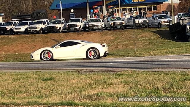 Ferrari 488 GTB spotted in Cumming, Georgia