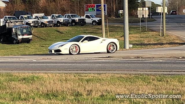 Ferrari 488 GTB spotted in Cumming, Georgia