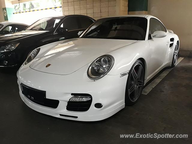 Porsche 911 Turbo spotted in Jakarta, Indonesia