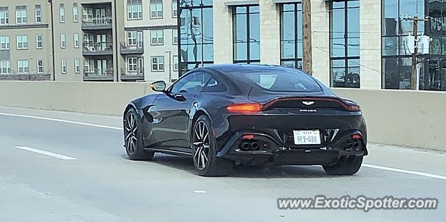 Aston Martin Vantage spotted in Dallas, Texas