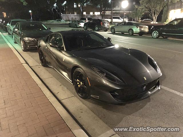 Ferrari 812 Superfast spotted in Dallas, Texas