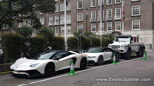 Lamborghini Aventador spotted in London, United Kingdom