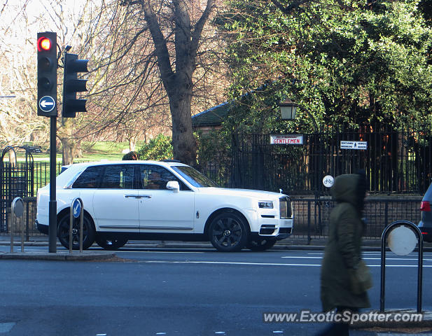 Rolls-Royce Cullinan spotted in London, United Kingdom